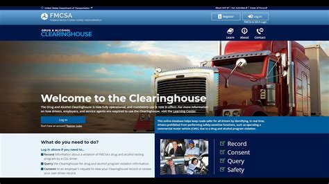 For other Clearinghouse questions, visit https://clearinghouse. . Fmcsa dot login